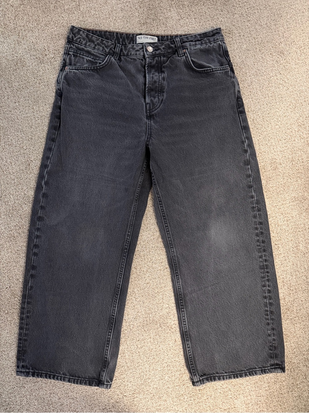 We The Free Women's Relaxed Black Jeans